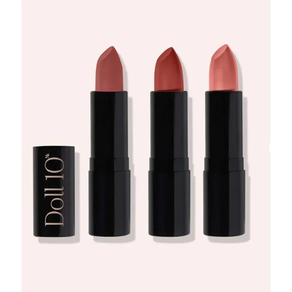Doll 10 Beauty Kisses & Compliments Lip Rouge Collection NEW in Box